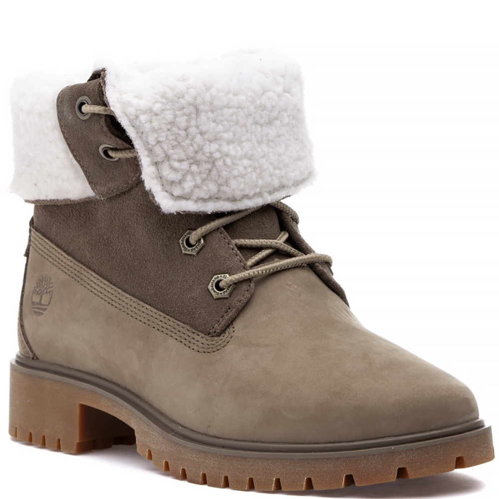 Timberland JayneLight brown nubuck boots, worn only a few times